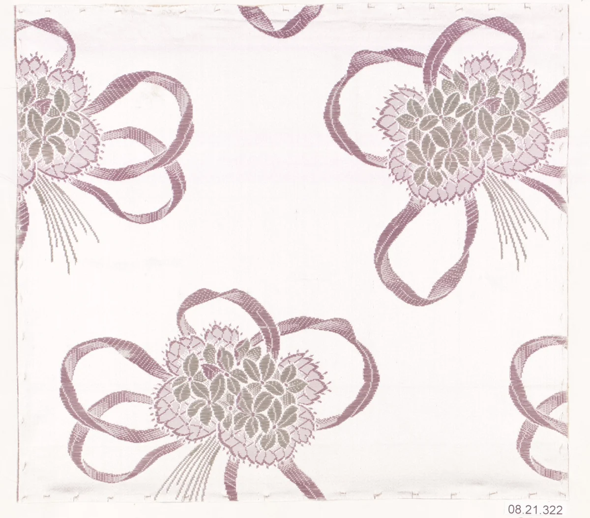 Textile sample by Unknown Designer, textile, 1900