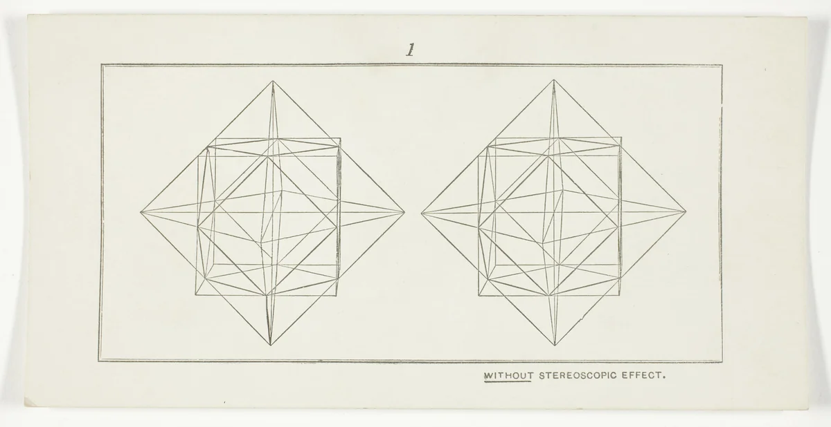 Without Stereoscopic Effect 1 by Artist Unknown, photograph, 1875-1899