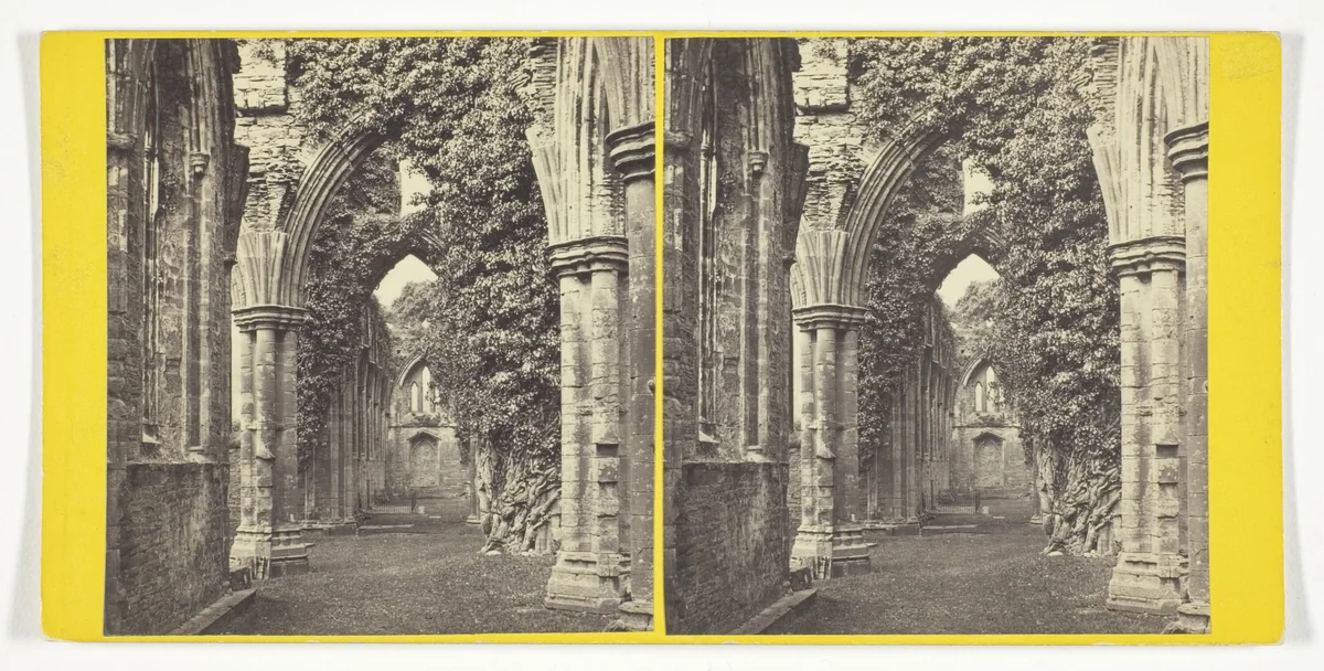 Tintern Abbey: South Aisles by Alexander Wilson, photograph, 1875-1899