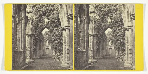 Tintern Abbey: South Aisles by Alexander Wilson, photograph, 1875-1899