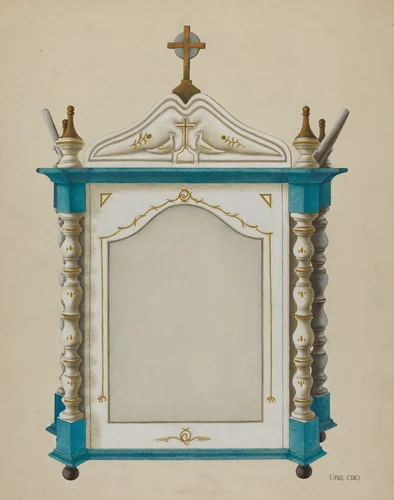 Shrine by Emile Cero, index of american design, 1938