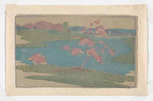 Nabby's Point by Arthur Wesley Dow, artwork, 1913
