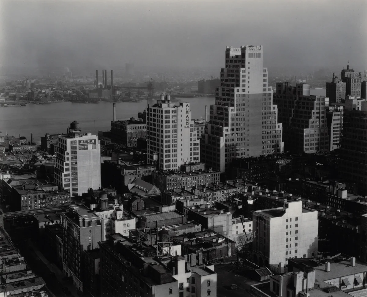 From My Window at the Shelton, Southeast by Alfred Stieglitz, photograph, 1931
