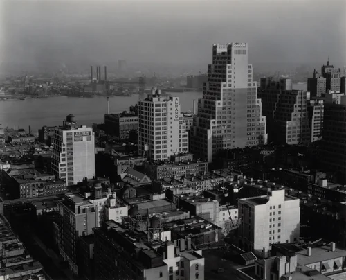 From My Window at the Shelton, Southeast by Alfred Stieglitz, photograph, 1931