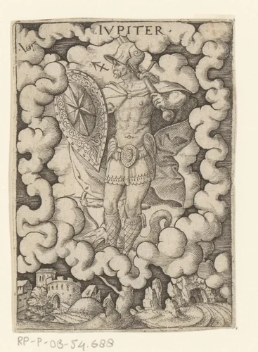 Jupiter by Unknown, print, 1524-1562