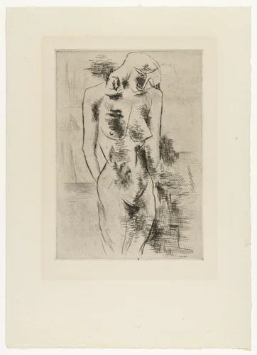 Study of a Nude (Etude de nu) by Georges Braque, print, 1907