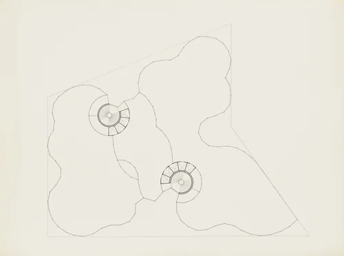 Glass Skyscraper Project (Floorplan) by Ludwig Mies van der Rohe, mies van der rohe archive, 1922
