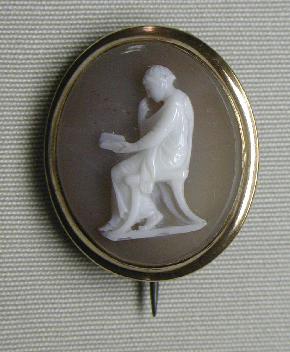 Seated female figure by Giovanni Pichler, other, 1700-1799