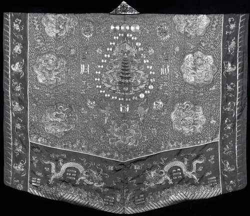 Vestment (For a First-degree Taoist Priest) by Han-Chinese, textile, 1850-1900