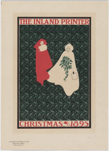 The Inland Printer, Christmas 1895 by William Bradley, design, 1895