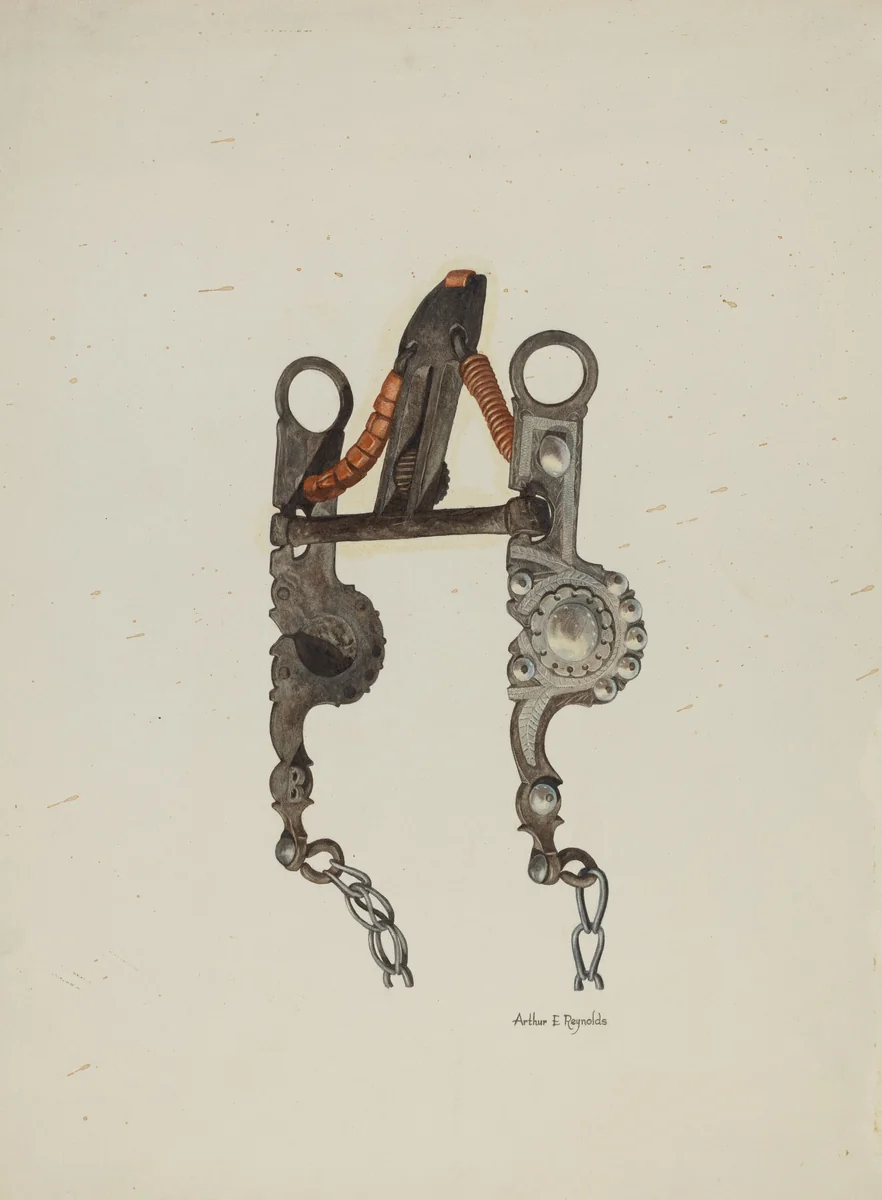 Bit by Arthur P. Reynolds, index of american design, 1940