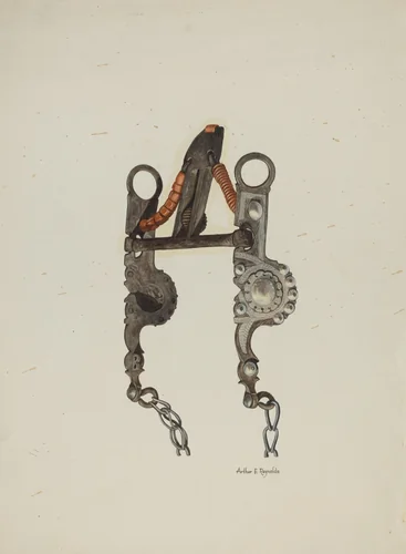 Bit by Arthur P. Reynolds, index of american design, 1940