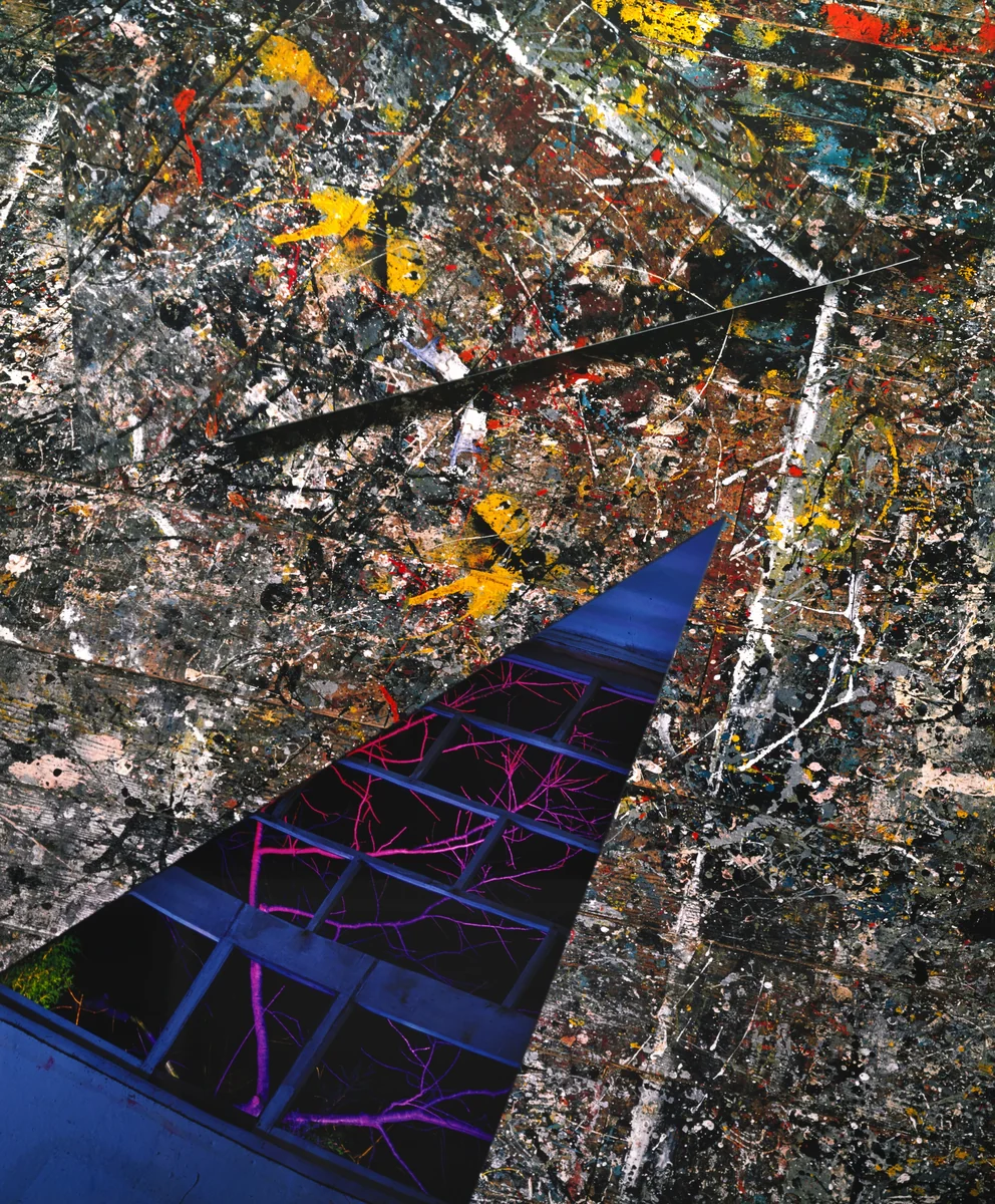 Juxtaposition: Site 2 by Barbara Kasten, photograph, 1988