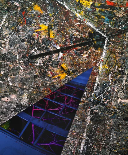 Juxtaposition: Site 2 by Barbara Kasten, photograph, 1988