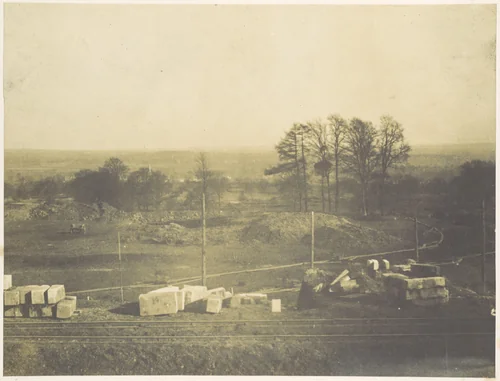 [The Grounds Looking Towards Penge] by Philip Henry Delamotte, photograph, 1854