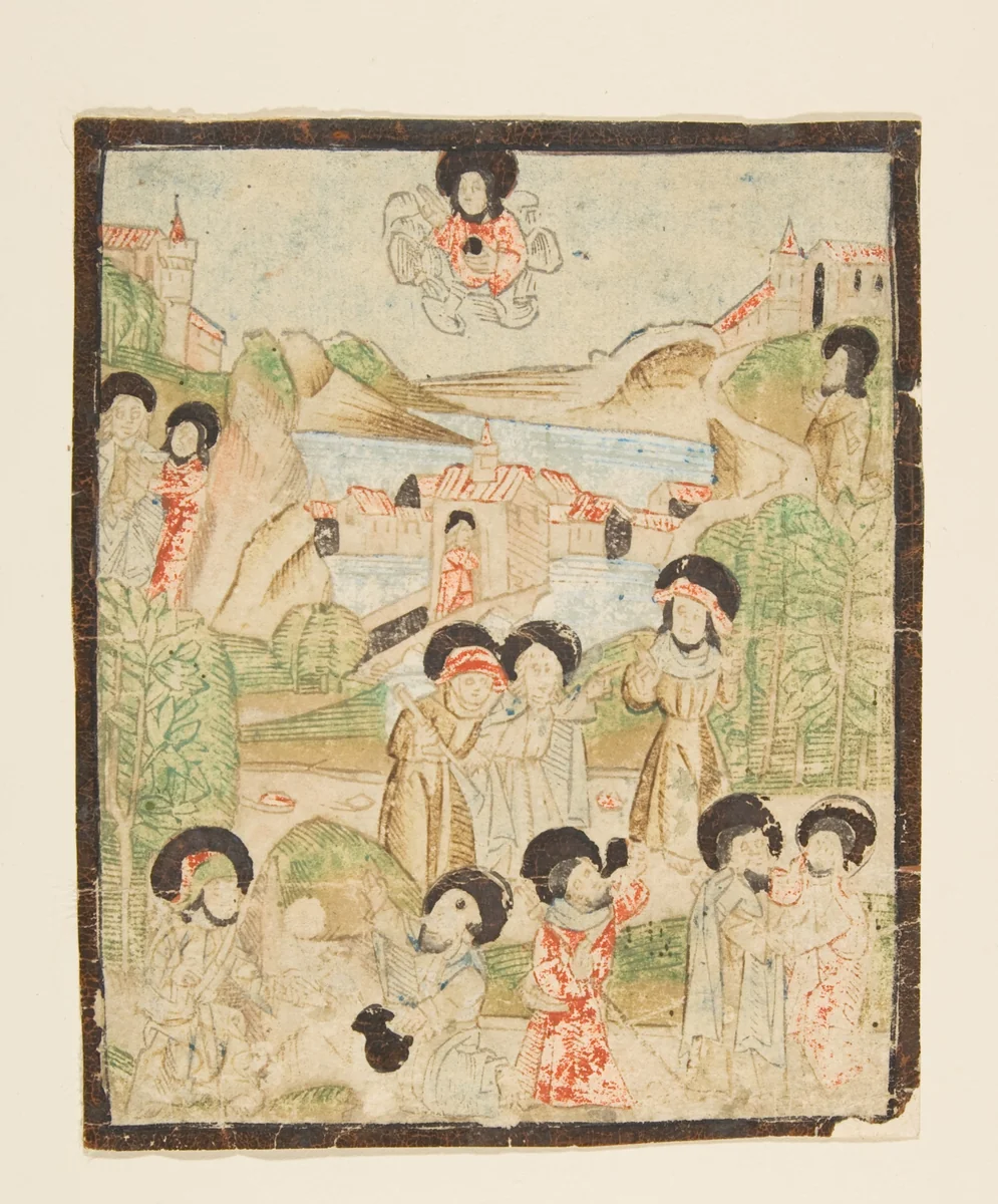 Hermit Saints by anonymous, print, 1400-1499