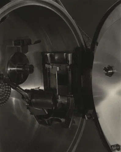 Akeley Motion Picture Camera, New York City by Paul Strand, photograph, 1923