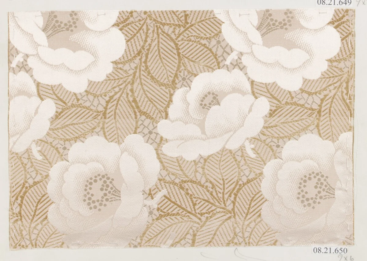 Textile sample by Unknown Designer, textile, 1900