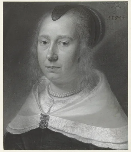 Untitled by Wallerant Vaillant, drawing, 1650