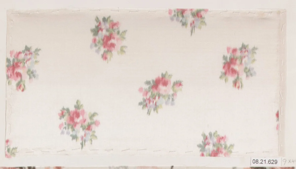 Textile sample by Unknown Designer, textile, 1900