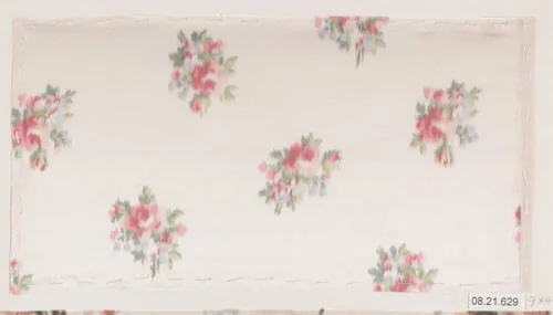 Textile sample by Unknown Designer, textile, 1900