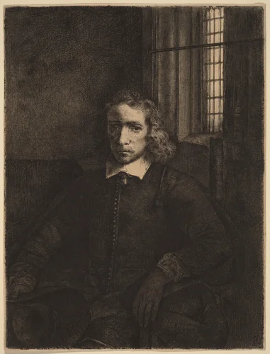 Jacob Haaringh (Young Haaringh) (Pieter Haaringh) by Rembrandt van Rijn, print, 1655