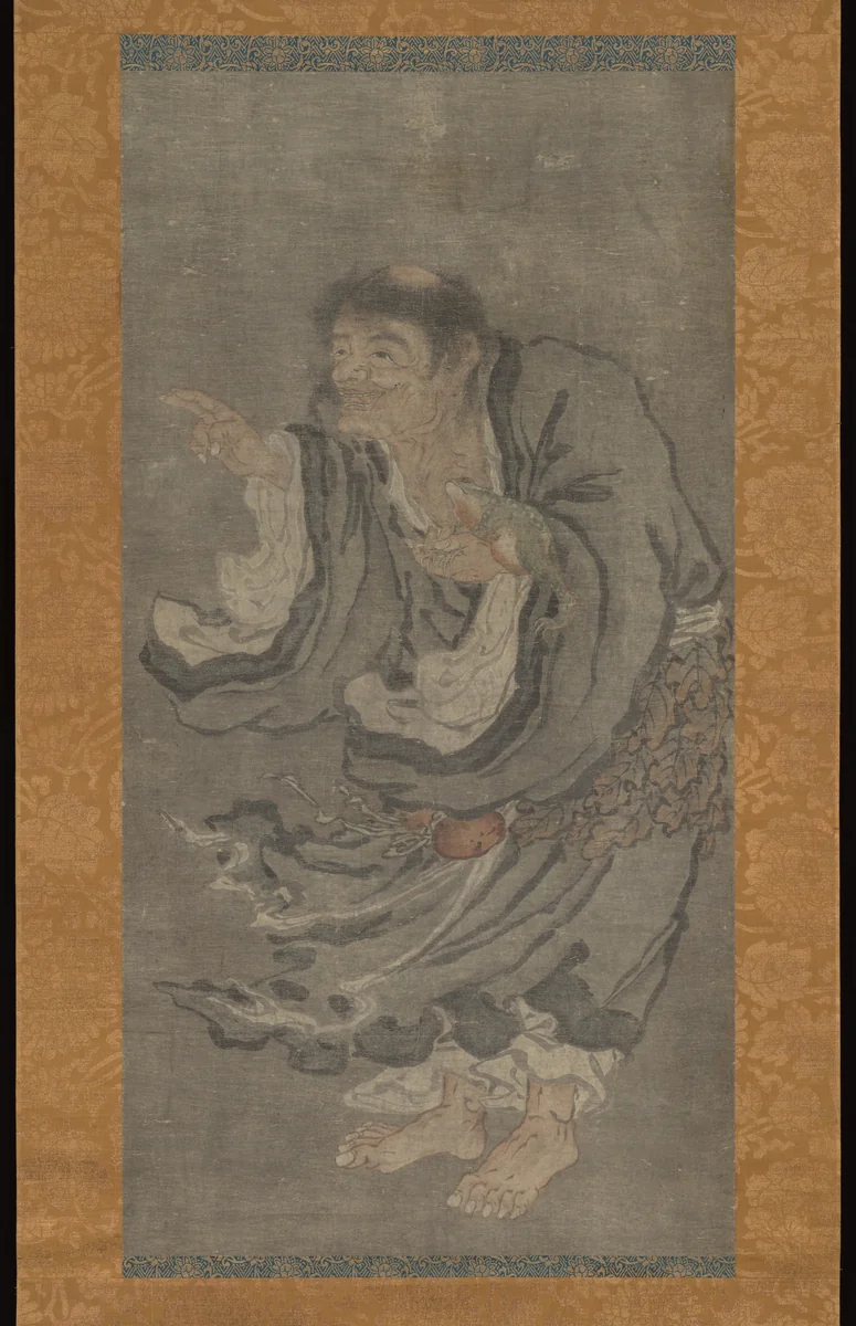 Mincho Gama Sennin by Unidentified Artist, painting, 1271-1644