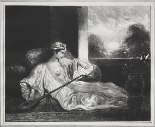 Orientalia by Louis Candide Boulanger, print, 1826-1867