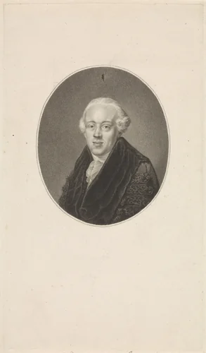 Portret van Jan Frederik van Beeck Calkoen by Willem van Senus, print, 1811-1851