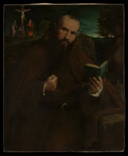 Brother Gregorio Belo of Vicenza by Lorenzo Lotto, painting, 1547