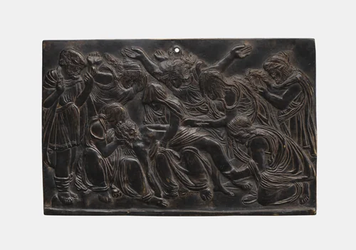 Pietà by Bertoldo di Giovanni, metalwork, 1430-1440