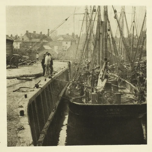 In Dock by Peter Henry Emerson, photograph, 1887