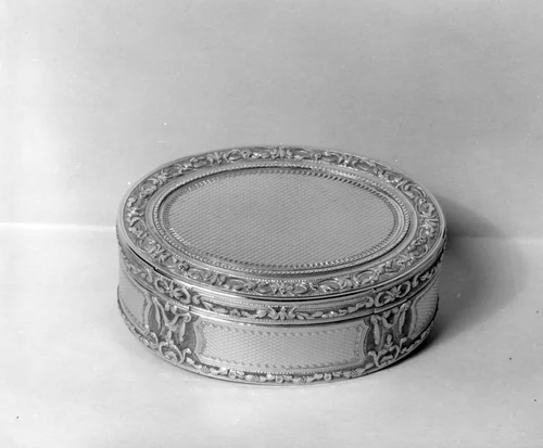 Box by Claude-François Thierry, metalwork, 1779-1780