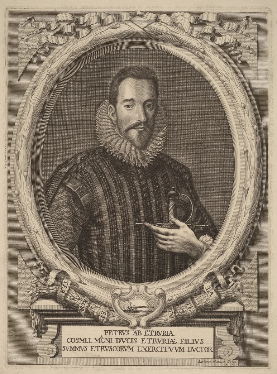 Don Pietro dei Medici by Adriaen Haelwegh, print, 1691