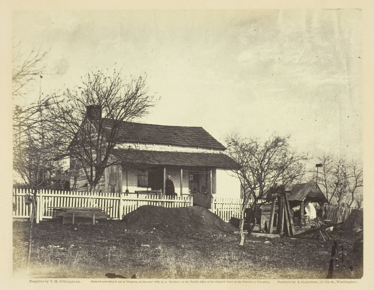 Head-Quarters Major General George G. Meade by Timothy O'Sullivan, photograph, 1863