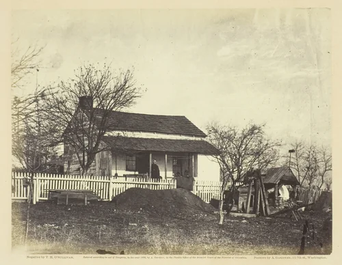 Head-Quarters Major General George G. Meade by Timothy O'Sullivan, photograph, 1863
