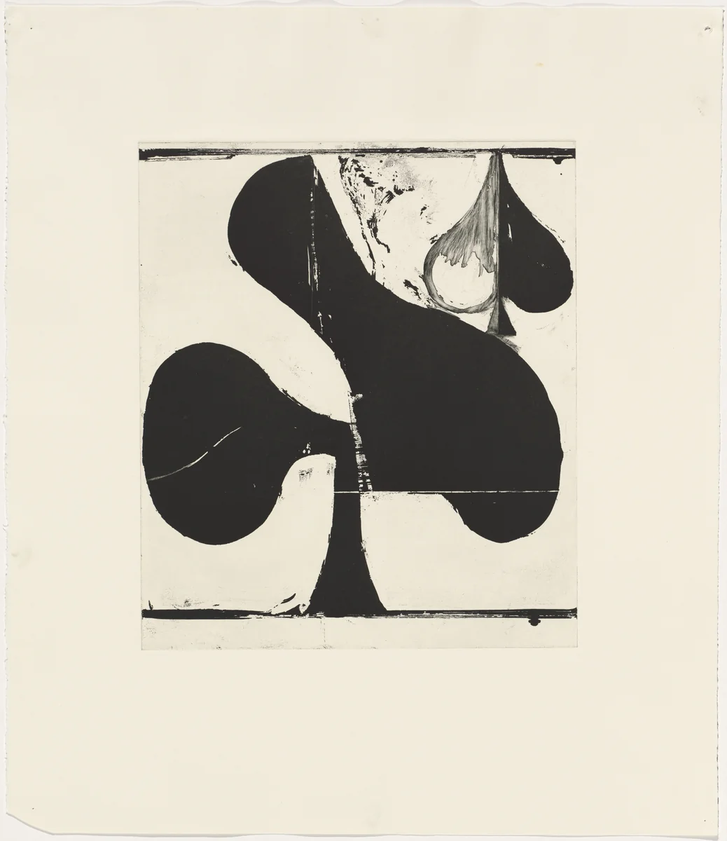 Combination [working proof 15] by Richard Diebenkorn, print, 1981