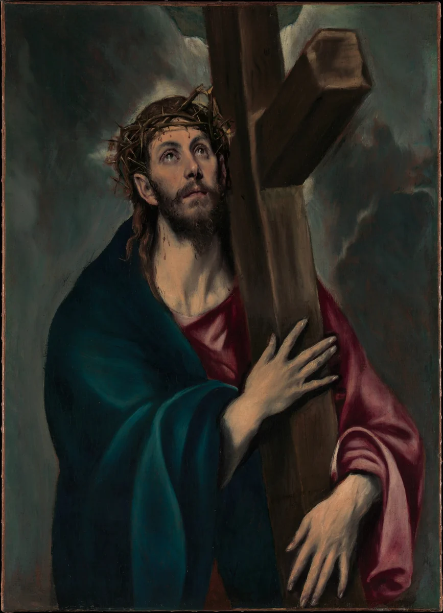 Christ Carrying the Cross by El Greco, painting, 1574-1590
