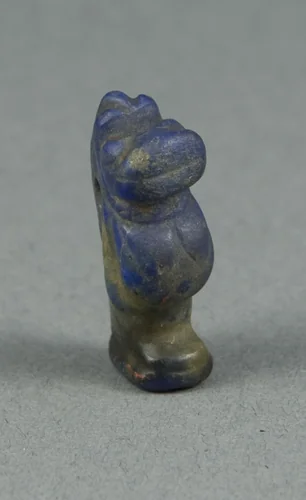 Amulet of the Goddess Taweret by Egyptian, metalwork, -1650--1295
