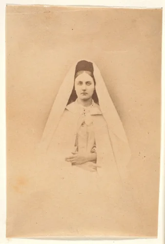 La Nonne blanche by Pierre-Louis Pierson, photograph, 1860-1869