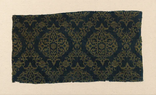 Fragment by Egypt, textile, 1301-1500