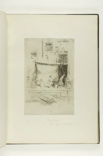 Fruit Stall by James McNeill Whistler, print, 1879-1880