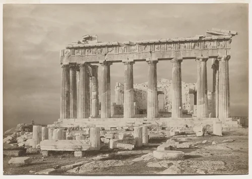 The Parthenon by Frédéric Boissonnas, photograph, 1902-1925