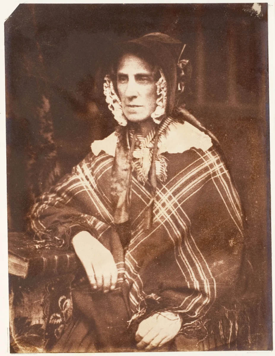 Mrs. Shanker by Hill and Adamson, photograph, 1843-1847