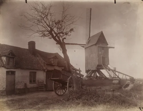 Moulin à Amiens by Eugène Atget, photograph, 1900