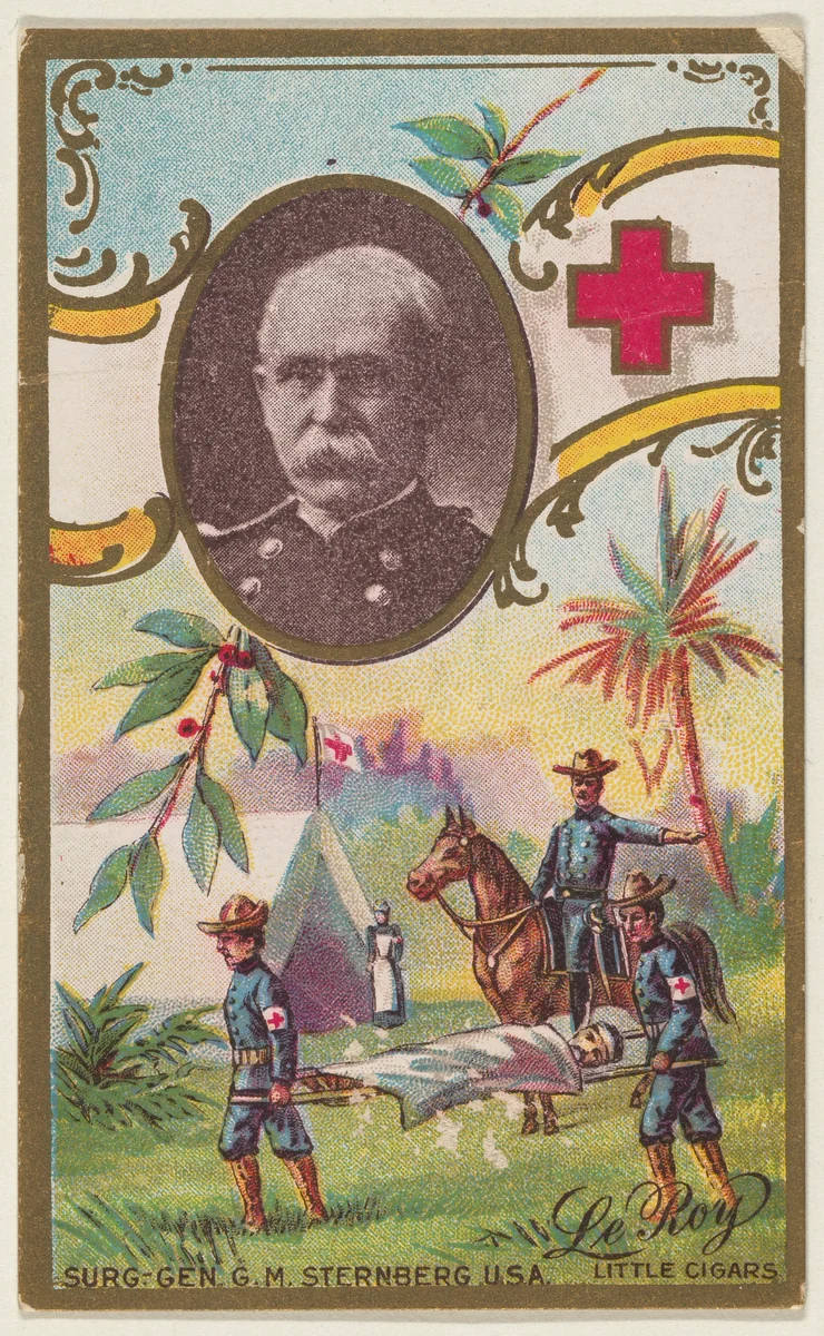 Surgeon General George M. Sternberg, U.S. Army, from the "Generals" series (T63), issued by LeRoy Little Cigars by LeRoy Little Cigars, print, 1898-1901