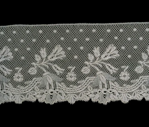 Border by Belgium, textile, 1865-1885