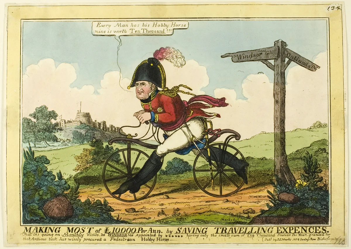 Making the Most of £10,000 per Ann. by Saving Travelling Expences by J. Lewis Marks, print, 1819