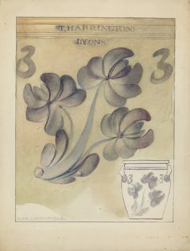 Crock by George Loughridge, index of american design, 1953