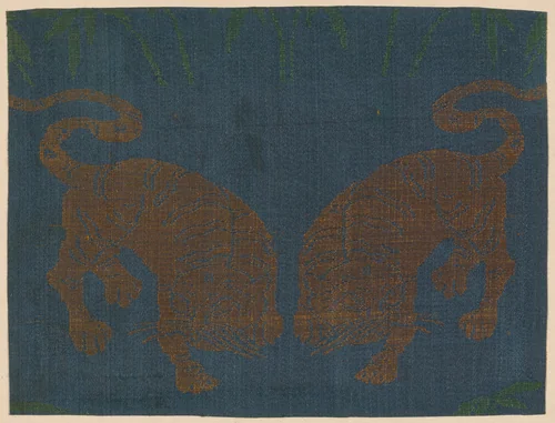 Fragment by Japan, textile, 1601-1900